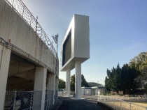 万博記念競技場大型ビジョン設備外改修工事2