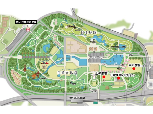 鉄道まつりマップ