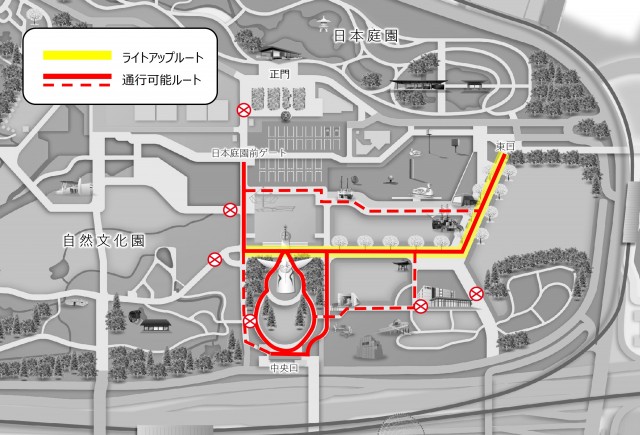 桜まつりルート