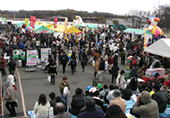 イベントの様子　広場